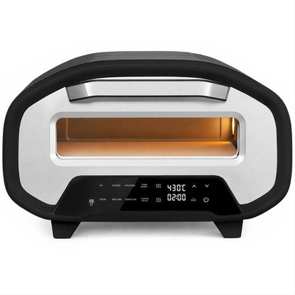 HOMCOM Electric Pizza Oven in Grey