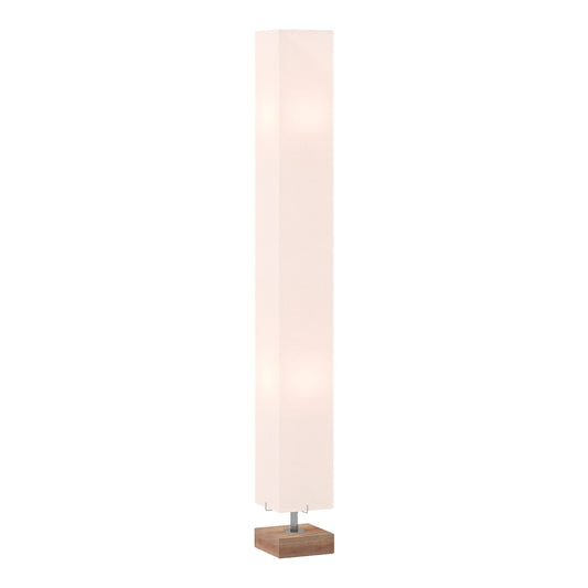 HOMCOM Floor Lamp in Cream White