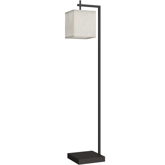 HOMCOM Floor Lamp in Black