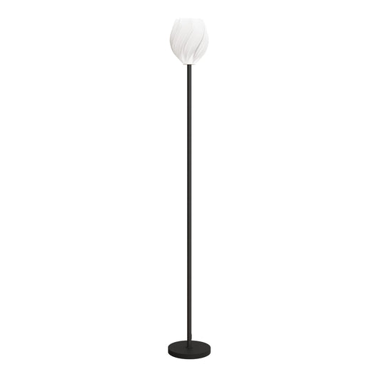 HOMCOM Flower Floor Lamp in White