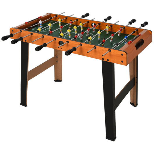 HOMCOM Football Table Heavy Duty 84.5cm for Arcades shown from a high angle on a white background