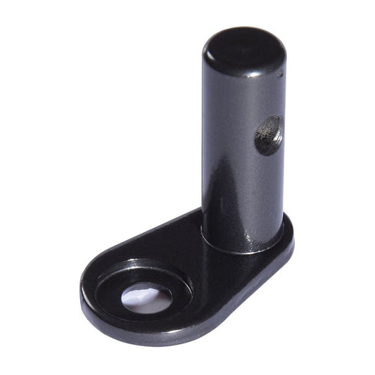 HOMCOM Pet Stroller Bike Bicycle Trainer Hitch Coupler Attachment Connector, a black metal trailer hitch coupler