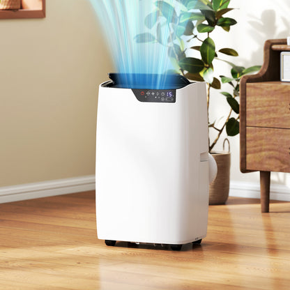 HOMCOM Portable Air Conditioner BTU White