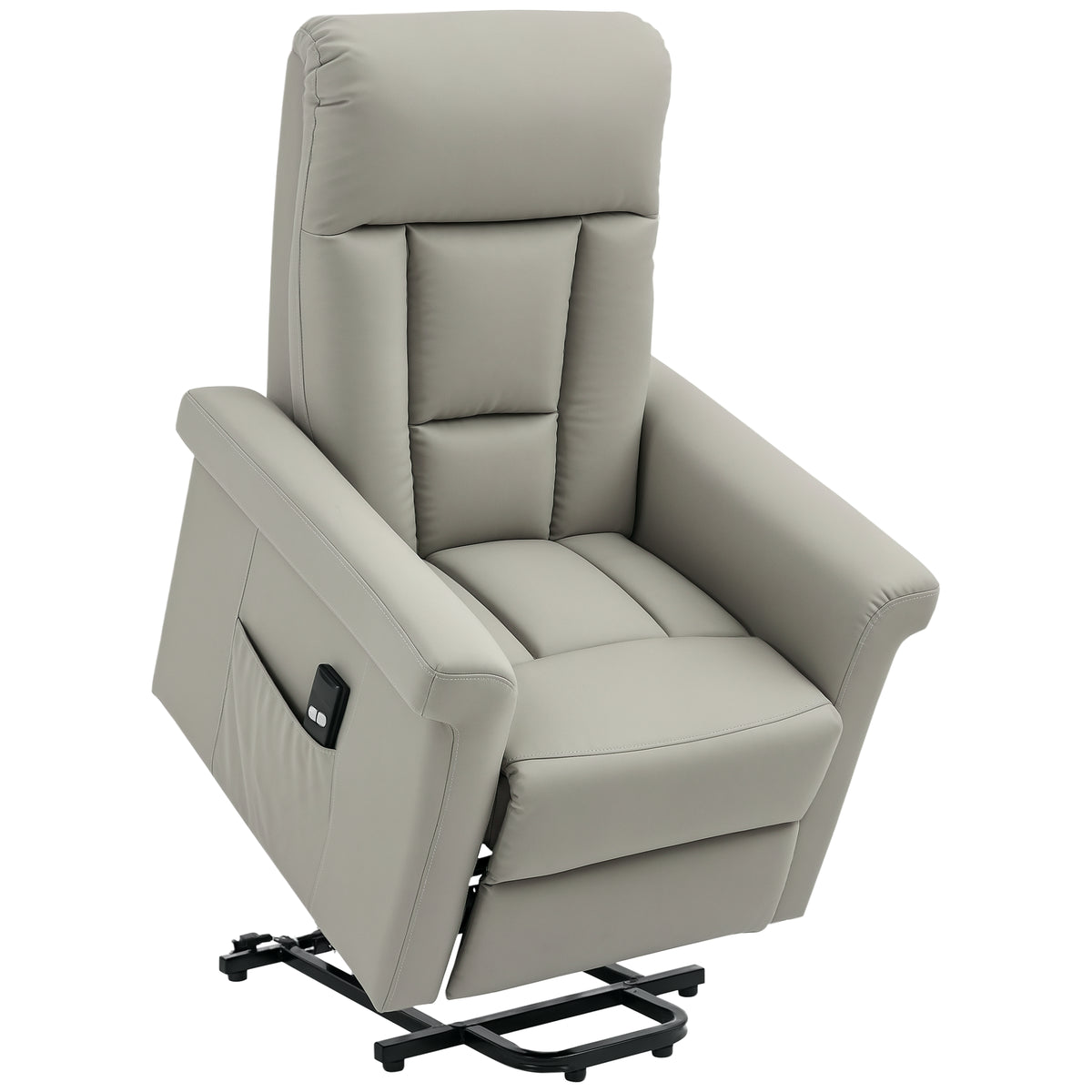 HOMCOM Power Lift Chair Armchair in Grey