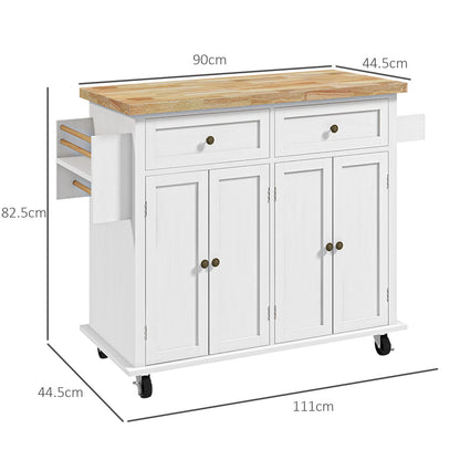 This kitchen furniture has dimensions marked on it