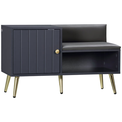 HOMCOM Shoe Storage Unit in Grey