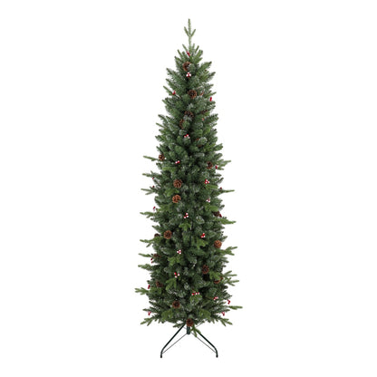 HOMCOM Slim Gracious Pine Xmas Tree