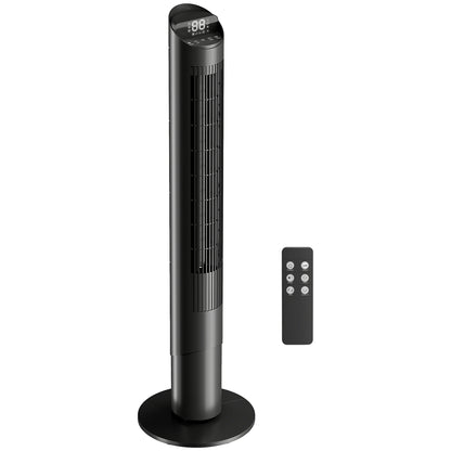 HOMCOM Tower Fan in Black