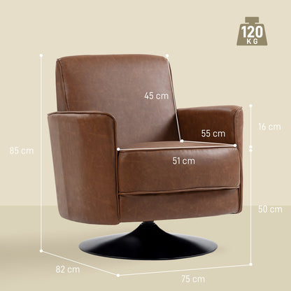 The accent chair showing various dimensions and the maximum weight capacity