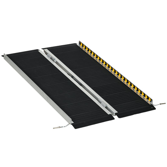 HOMCOM Wheelchair Ramp in Black