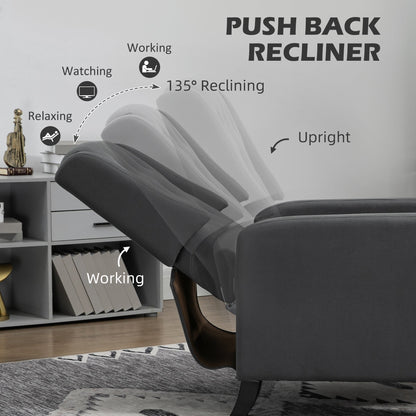 Close up of the reclining mechanism and different positions of the armchair