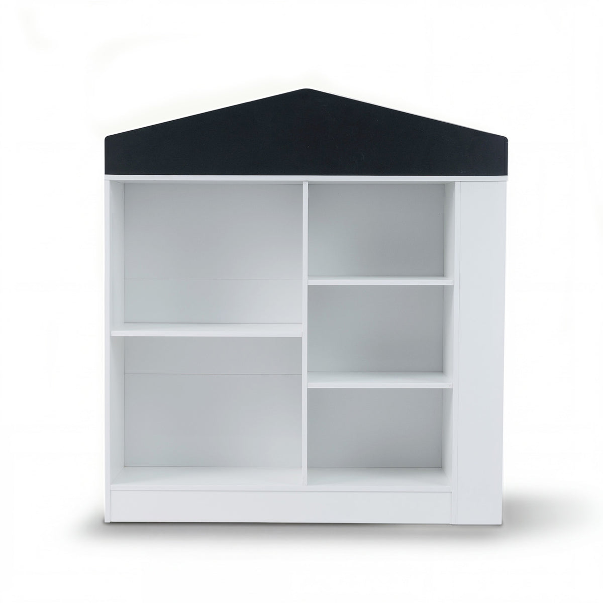 The kids storage unit shown empty against a plain white background