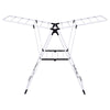 Adjustable Winged Clothes Airer Horses Indoor Laundry Rack Folding Washing Dryer