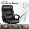 Executive Massage Chair with 6 Vibrating Points-Black
