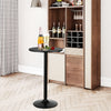 Modern Bar Table with Round Top for Living Room, Restaurant and Bistro