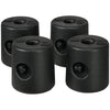 Outsunny HDPE Tent Weights Set of 4, Canopy Weights, Fill with Water or Sand, 48KG