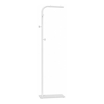 HOMCOM Clothing Rack with 3 Side Hooks, Garment Rack with Marble Base, 45 x 25 x 169 cm, for Bedroom, Bathroom, White