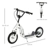 HOMCOM Dual Brakes 12
