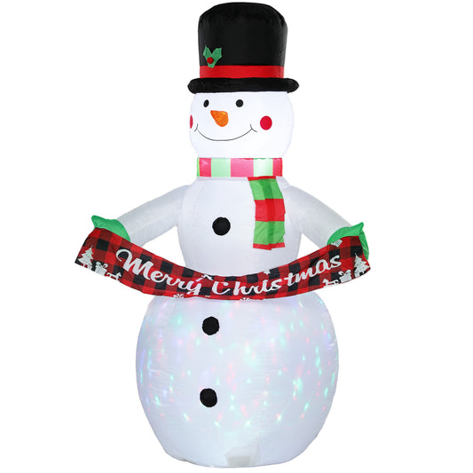 Inflatable Christmas Decoration in White