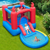Inflatable Red Crab-themed Water Slide Park with Slide and Splash Pools