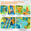 Inflatable Outdoor Water Park for Kids  with Climbing Wall