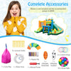 Inflatable Water Slide Blowup Water Park with Splash Pool (Without Blower)