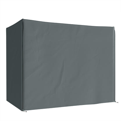 Outsunny 220 x 125cm Three-Seater Swing Chair Protective Cover - Grey