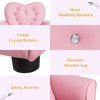HOMCOM Kids Armchair Toddler Chair Seating Relax Playroom Seater Girl Princess Pink