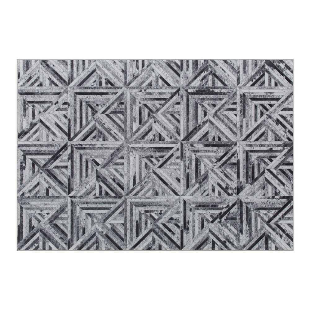 HOMCOM Modern Area Rug