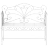 Outsunny Heavy-Duty Garden Bench-White