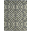HOMCOM UV Resistant Indoor & Outdoor Area Rug, Easy-Cleaning Machine Washable Rug with Geometric Pattern for Patio, Garden, Kitchen, Bathroom or Living Room, 230 x 160 cm, Grey