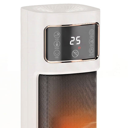 HOMCOM Portable Space Heater, 2000W Ceramic Heater with 4 Modes (Eco Mode), Adjustable Thermostat, Remote, Low Energy