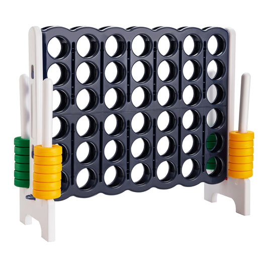 Jumbo 4-to-Score Giant Game Set with 42 jumbo rings and quick-release slider