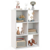 6-Cube Bookshelf Bookcase with 2 Anti-Tipping Kits for Living Room-White