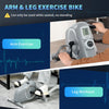 SPORTNOW Pedal Exerciser with Eight Level Magnetic Resistance, with Eight-Level Magnetic Resistance, Grey
