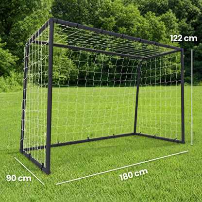 SPORTNOW Football Goal in Black