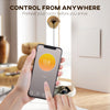 HOMCOM Wifi Smart Electric Heater, Far Infrared, Wall Mounted - 520W
