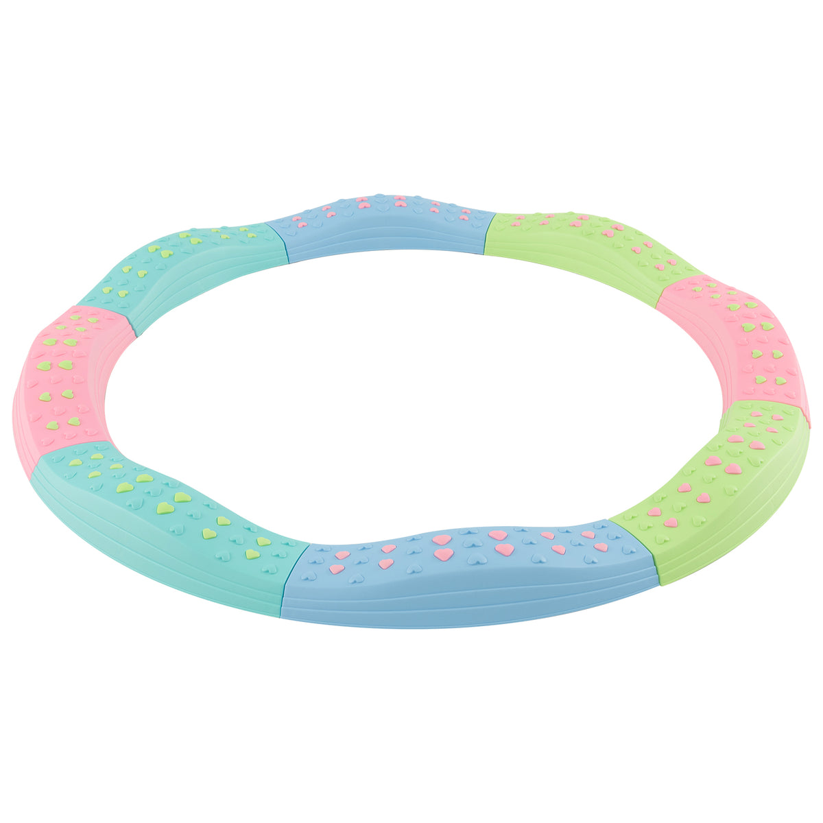 Kids Balance Beams 20 Pieces Stepping Stones arranged in a circular path on a white background