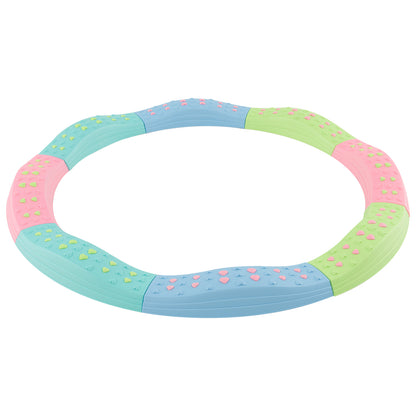 Kids Balance Beams 20 Pieces Stepping Stones arranged in a circular path on a white background