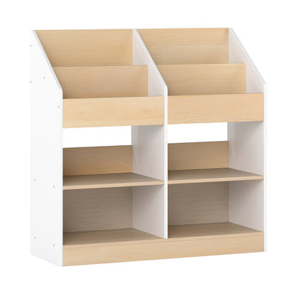 The kids storage unit shown empty against a plain white background