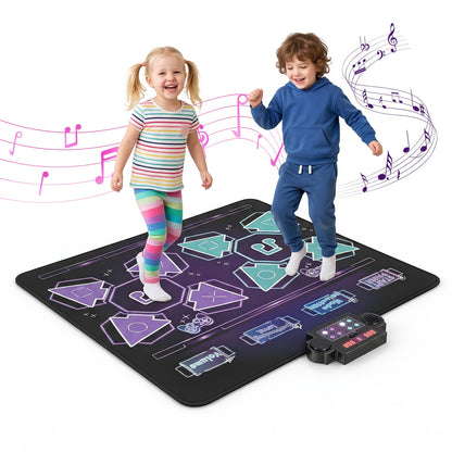 Kids Dance Mat Electronic Playmat with colourful buttons and musical notes