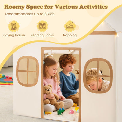 Roomy space for various activities in the play tent