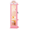 Kids Jewelry Cabinet Standing Children Jewelry Organizer-Pink
