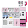 Kids Kitchen Playset with Lights and Sounds-Pink