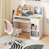Kids Study Desk Multifunctional Student Desk-White