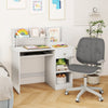 Kids Study Desk Multifunctional Student Desk-White