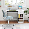 Kids Study Desk Multifunctional Student Desk-White
