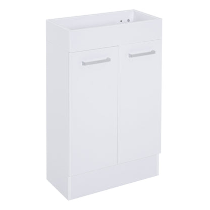 kleankin Under Sink Bathroom Vanity Unit in White
