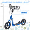 HOMCOM Kids Scooter Kick Scooter, with 12