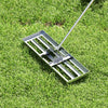 75/91/106 x 25cm Lawn Leveling Rak with Ergonomic Handle-106 x 25 cm-Silver